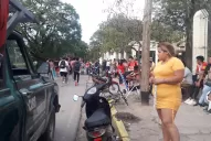 Los hinchas de San Martín hacen largas colas para conseguir una entrada