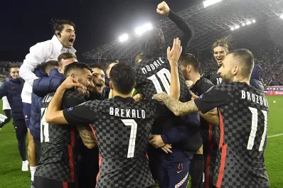 Croacia le ganó a Rusia y clasificó al Mundial de Qatar 2022