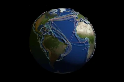 Internet viaja a través de 426 cables submarinos