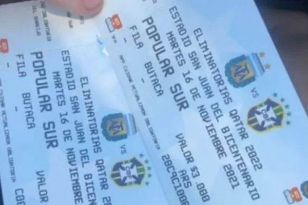 Furor en San Juan para ver el partido entre Argentina y Brasil