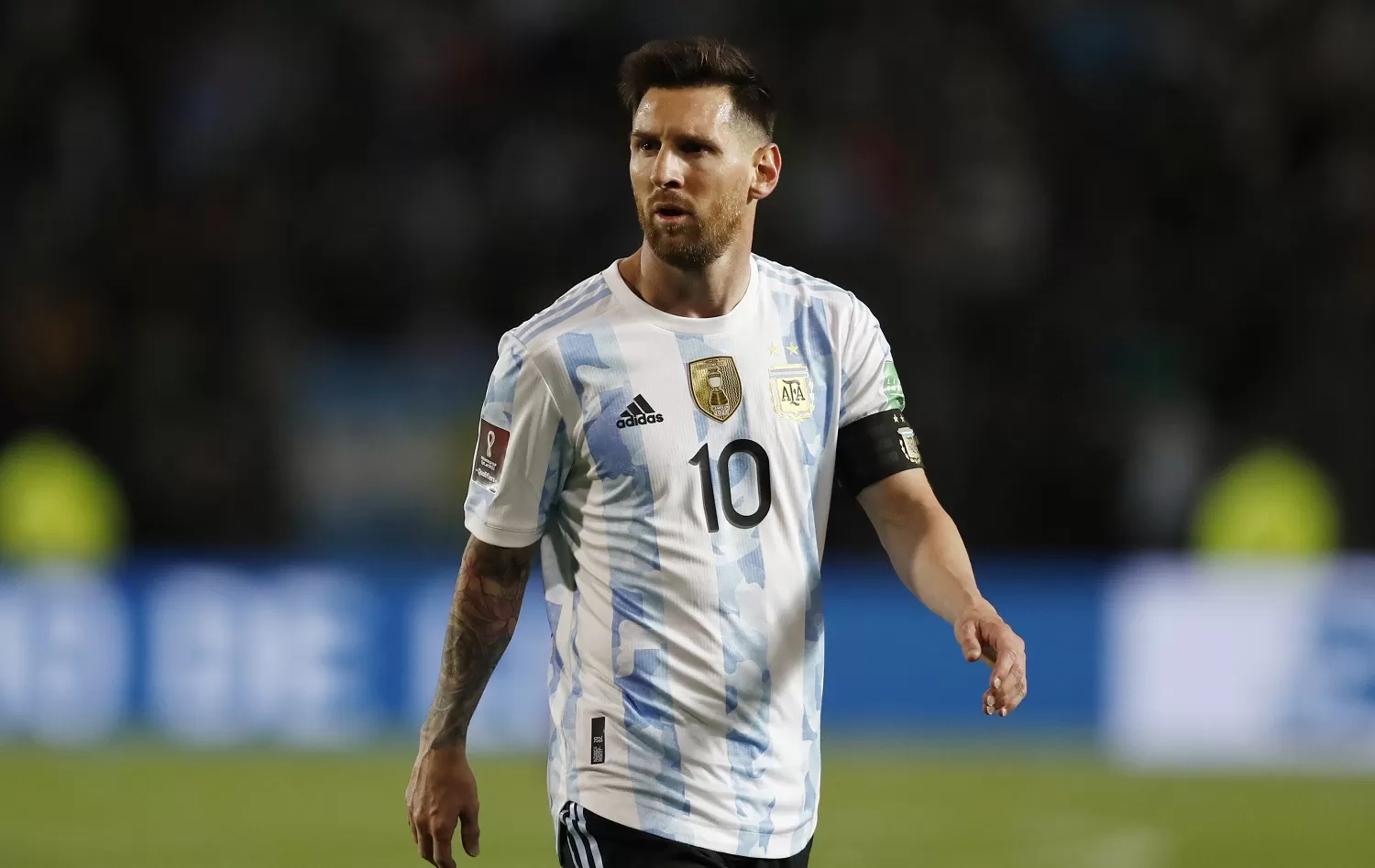 POCO JUEGO. Messi sintió la falta de ritmo. REUTERS