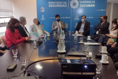 Agüero Gamboa apuntaló una agenda en común con todas las áreas de Seguridad