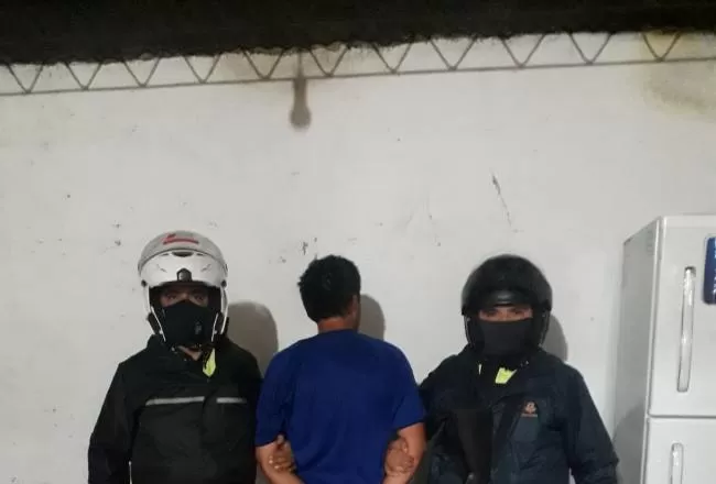 EL DETENIDO. Chala es conocido por sus asaltos a mano armada. 