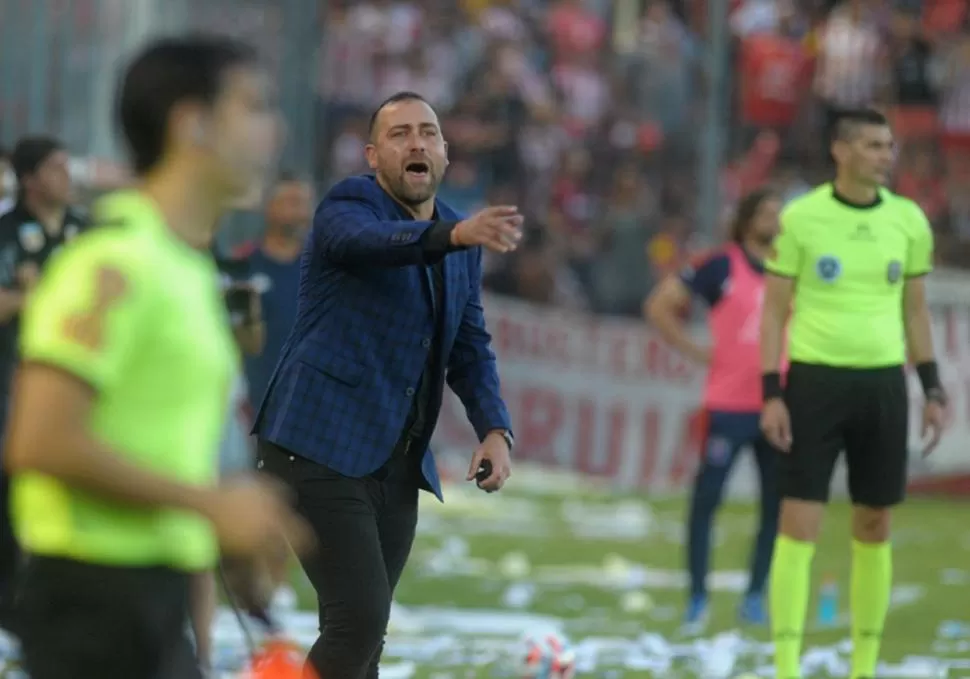 LE APUNTA A FERRO. Pablo de Muner cree que deben dar vuelta rápido la página y pensar en el cotejo contra los de Caballito. 