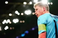 De Bruyne dio positivo por Covid-19 y quedó descartado para enfrentar a PSG