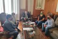 Jaldo recibió al intendente de Tafí del Valle para tratar de destrabar el conflicto con los municipales