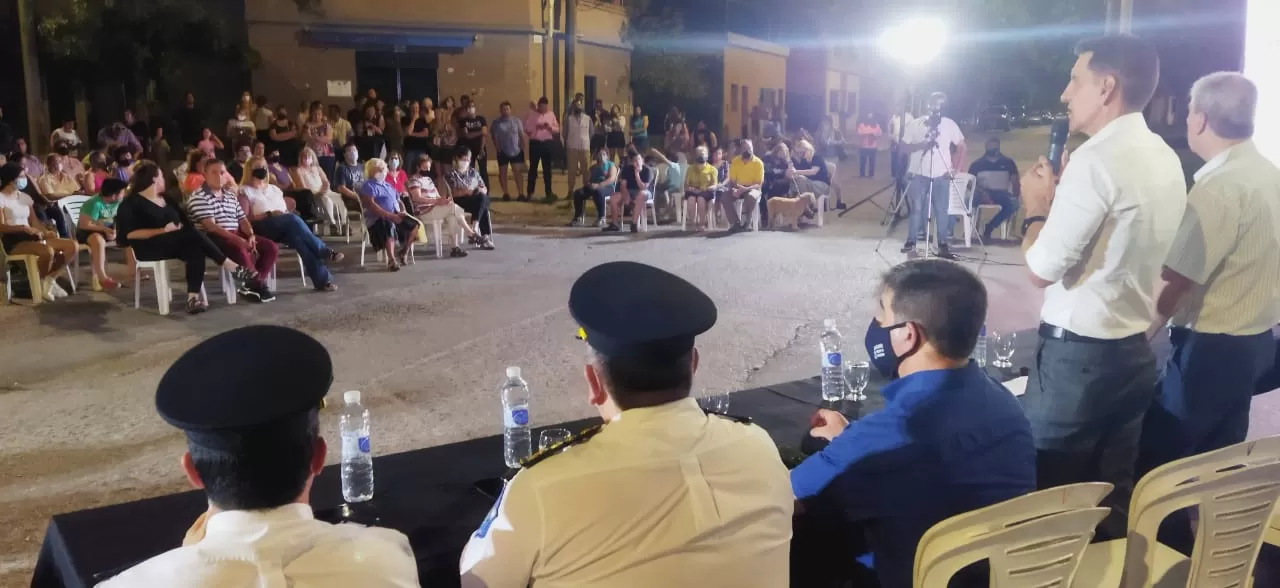 El legislador Gerónimo Vargas Aignasse, en el acto de lanzamiento de Alerta Tucumán.