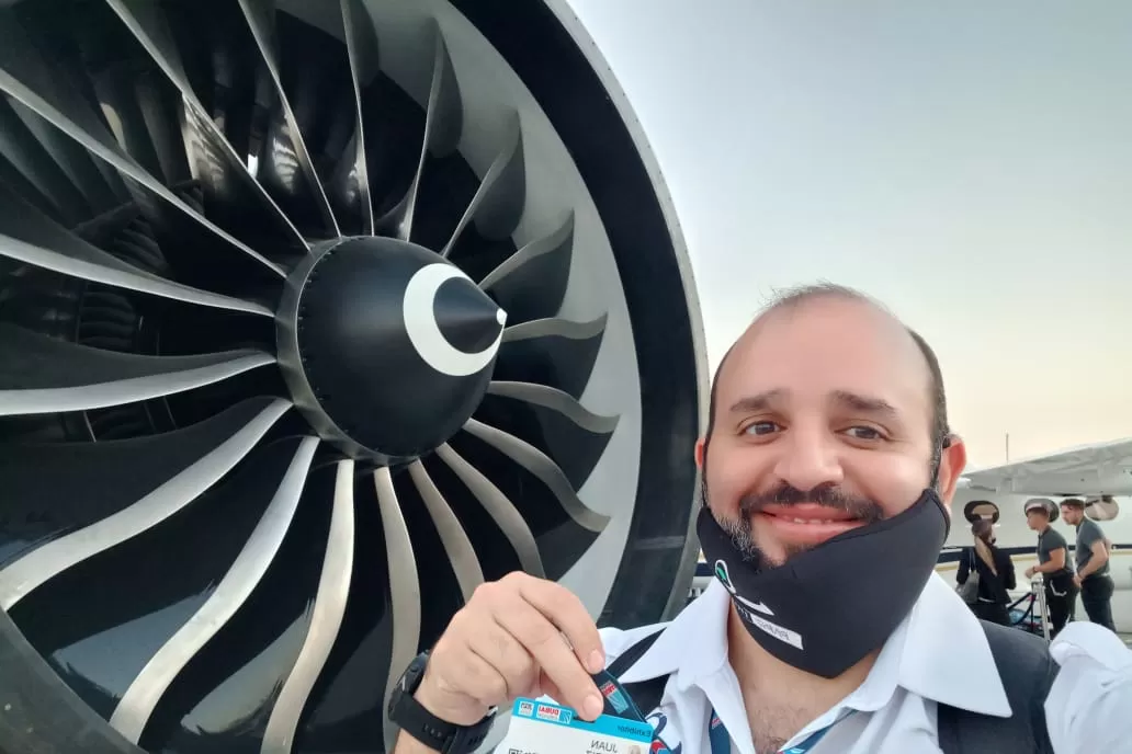 juan Manuel Papiz, en Dubai.