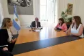Manzur recibió a Trimarco en la Rosada y ratificó su apoyo a la Fundación María de los Ángeles