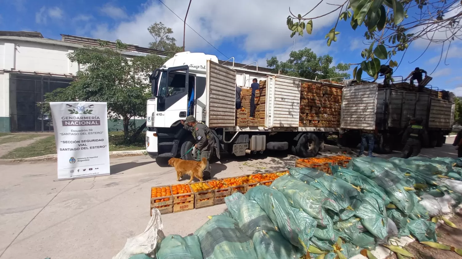 OPERATIVO ANTINARCO en Santiago del Estero. 