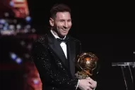 Histórico: Messi recibió su séptimo Balón de Oro en París