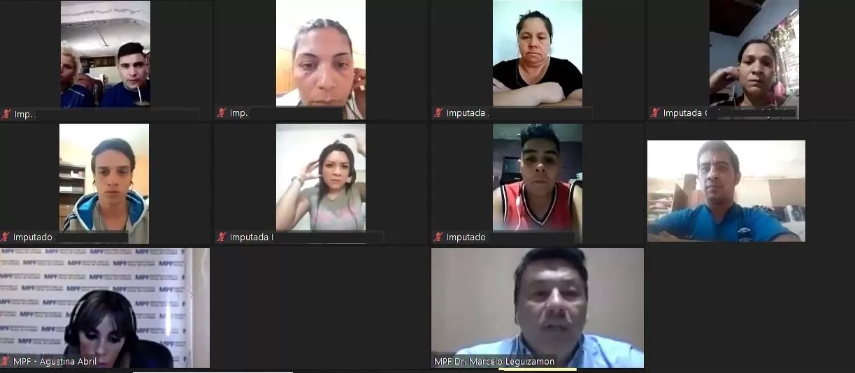 Audiencia de juicio. Foto MPF