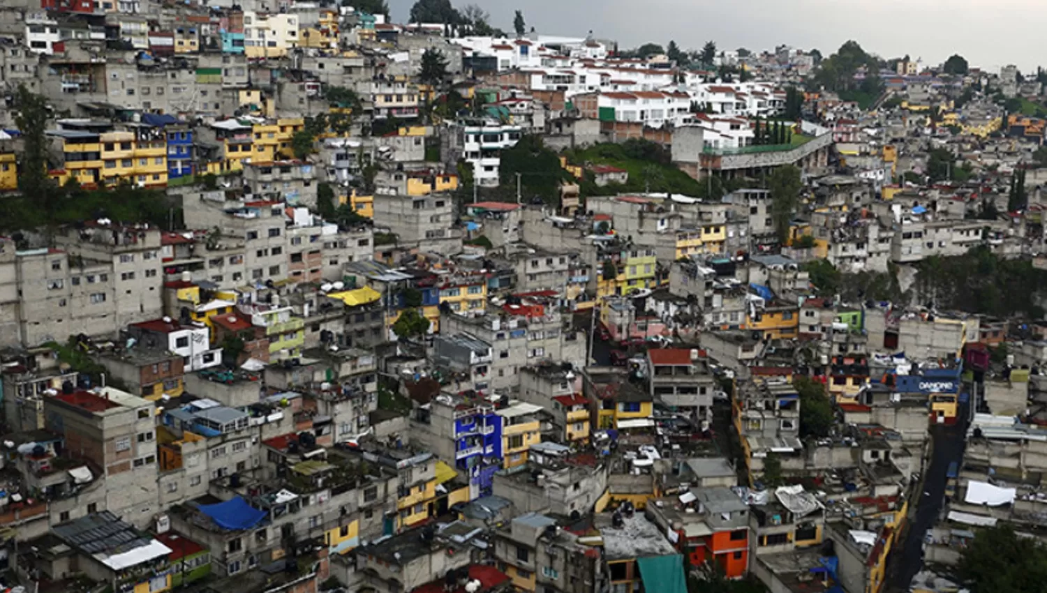 POBREZA. La Ciudad de México es uno de los centros urbanos más poblados y de contrastes en América Latina.