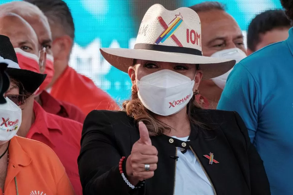 HAZAÑA. Castro logró quebrar 100 años de bipartidismo en Honduras. 