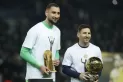 El PSG celebró el Balón de Oro de Messi con una fiesta en el Parque de los Príncipes
