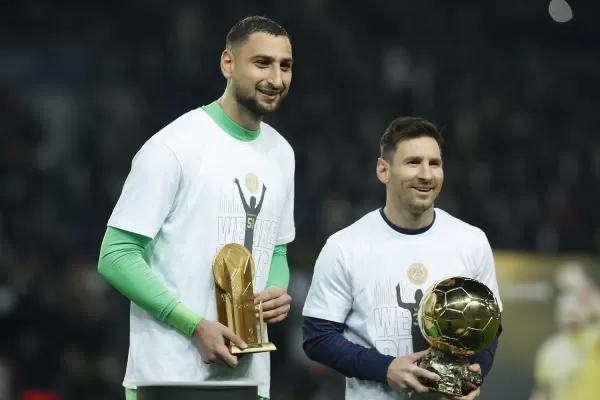 El PSG celebró el Balón de Oro de Messi con una fiesta en el Parque de los Príncipes