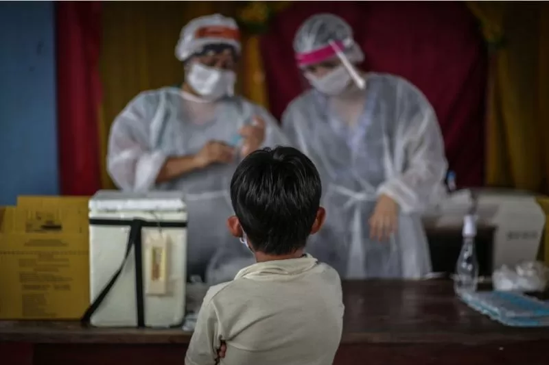 Covid en niños. GETTY IMAGES