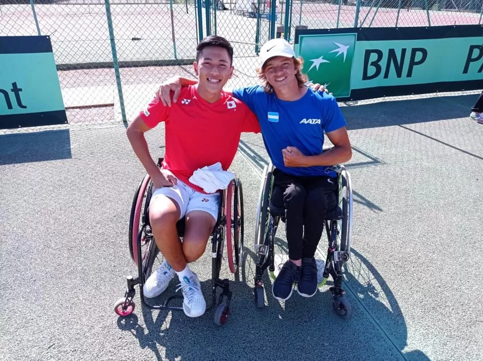 INVITADOS. Gonzalo Lazarte y Benjamín Viaña brindarán la exhibición el sábado.  