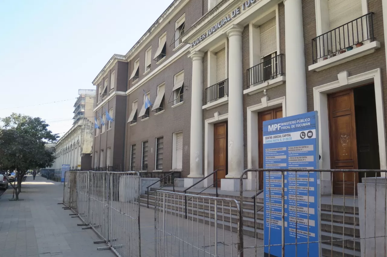 Sede de tribunales en Tucumán.