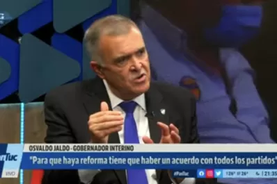 Jaldo: el año que viene en Tucumán tendremos obras por donde caminemos
