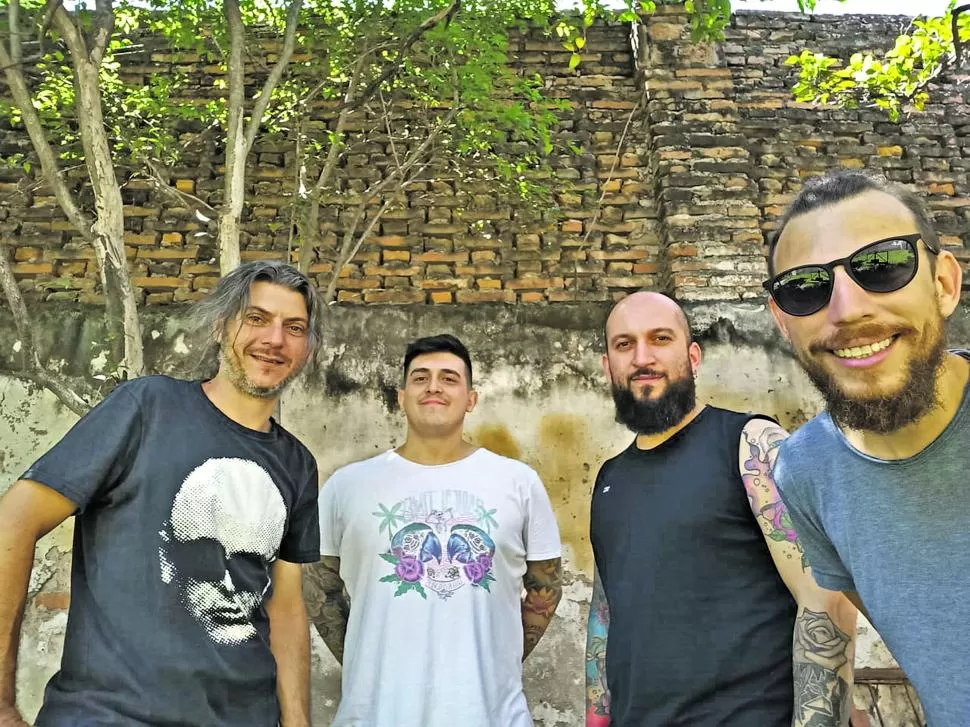 DESDE LAS RAÍCES MUSICALES. López, Fernández, Podazza y Seco han crecido tocando juntos.   