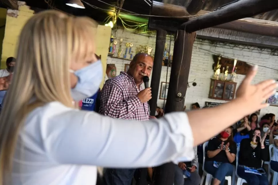 LA CANDIDATA DE MANZUR. Rossana Chahla incursión este año en la campaña electoral, luego del ofrecimiento que le hiciera el jefe de Gabinete. 