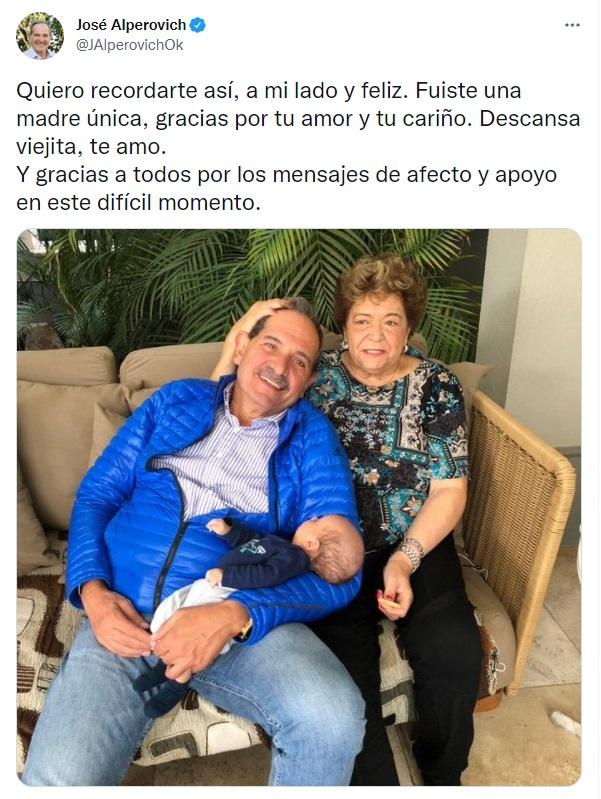 Los Alperovich despiden a Marta León