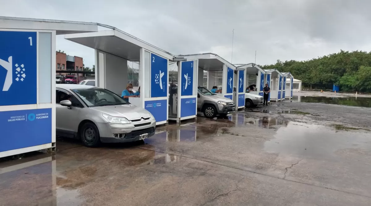 A pesar de la lluvia, los nodos volvieron a llenarse de gente