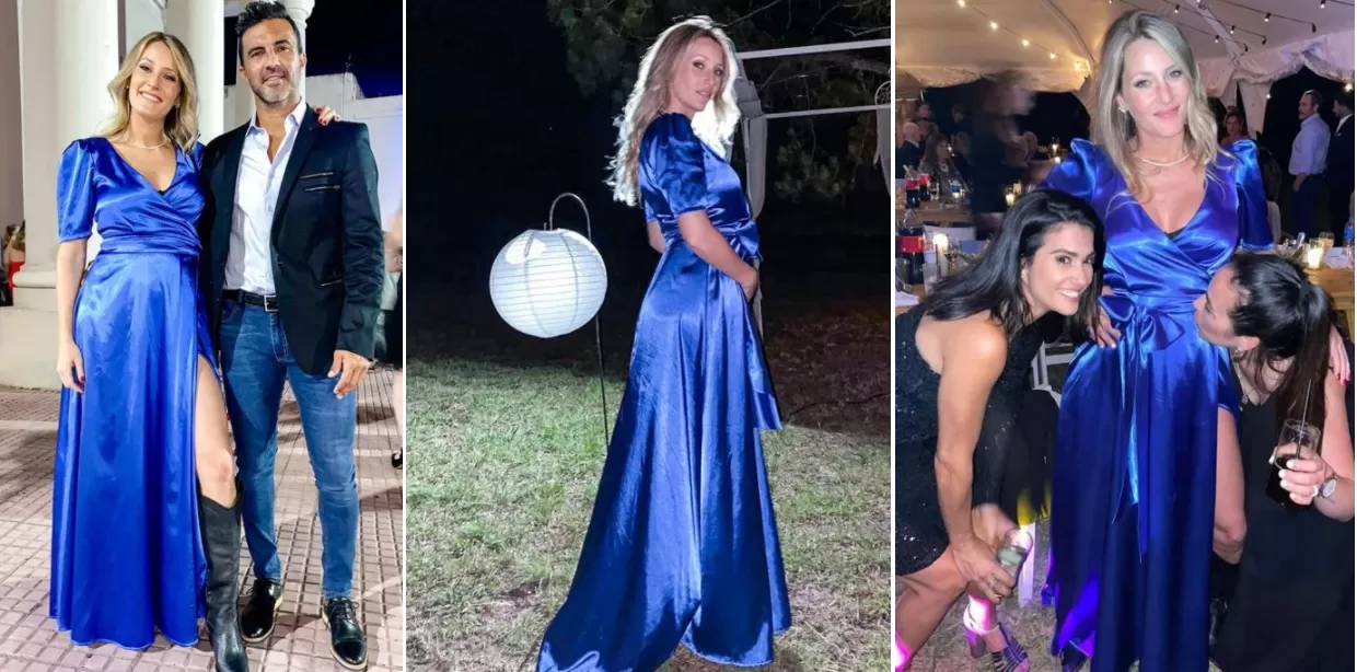 Mica Viciconte, en el casamiento