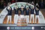 Rusia derrotó a Croacia y alzó la tercera Copa Davis de su historia