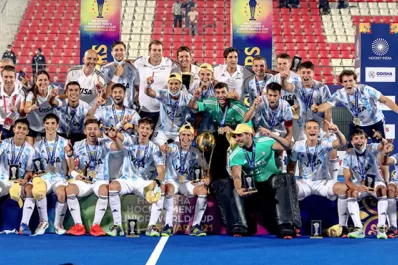 Argentina campeonó su segundo Mundial junior de hockey sobre césped
