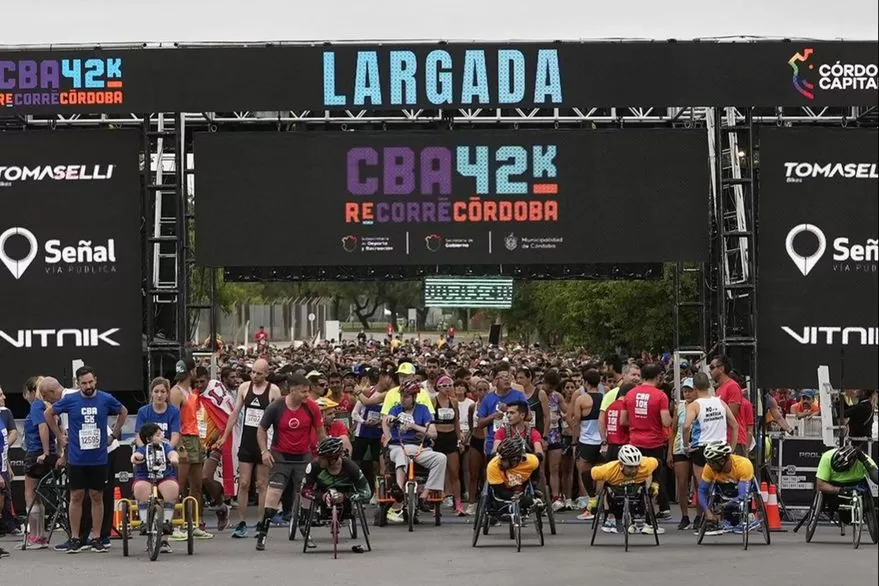 CÓRDOBA. Un hombre murió mientras participaba en una maratón. FOTO TOMADA DE INSTAGRAM: MUNICABA