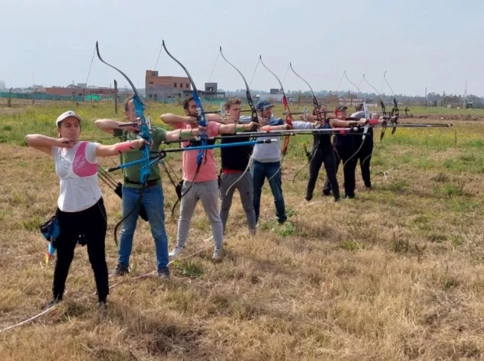 TIRO CON ARCO. El deporte que privilegia la buena puntería estará presente.  