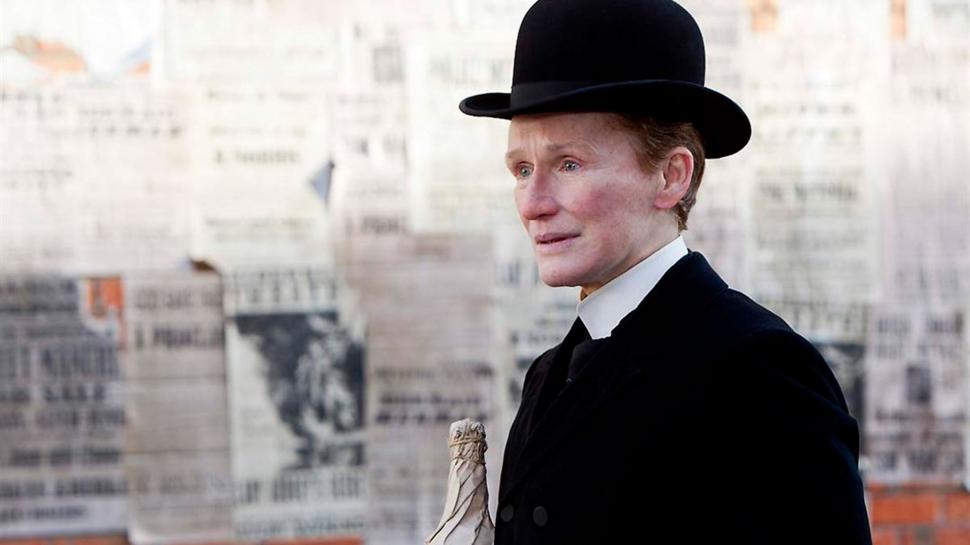 GLENN CLOSE. Magistral interpretación de la actriz en “Albert Nobbs”.