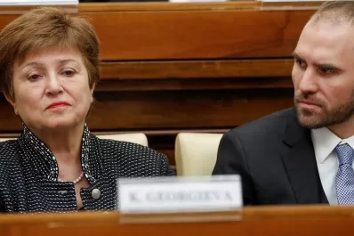 Se canceló una porción de la deuda al FMI y cayeron las reservas del Banco Central