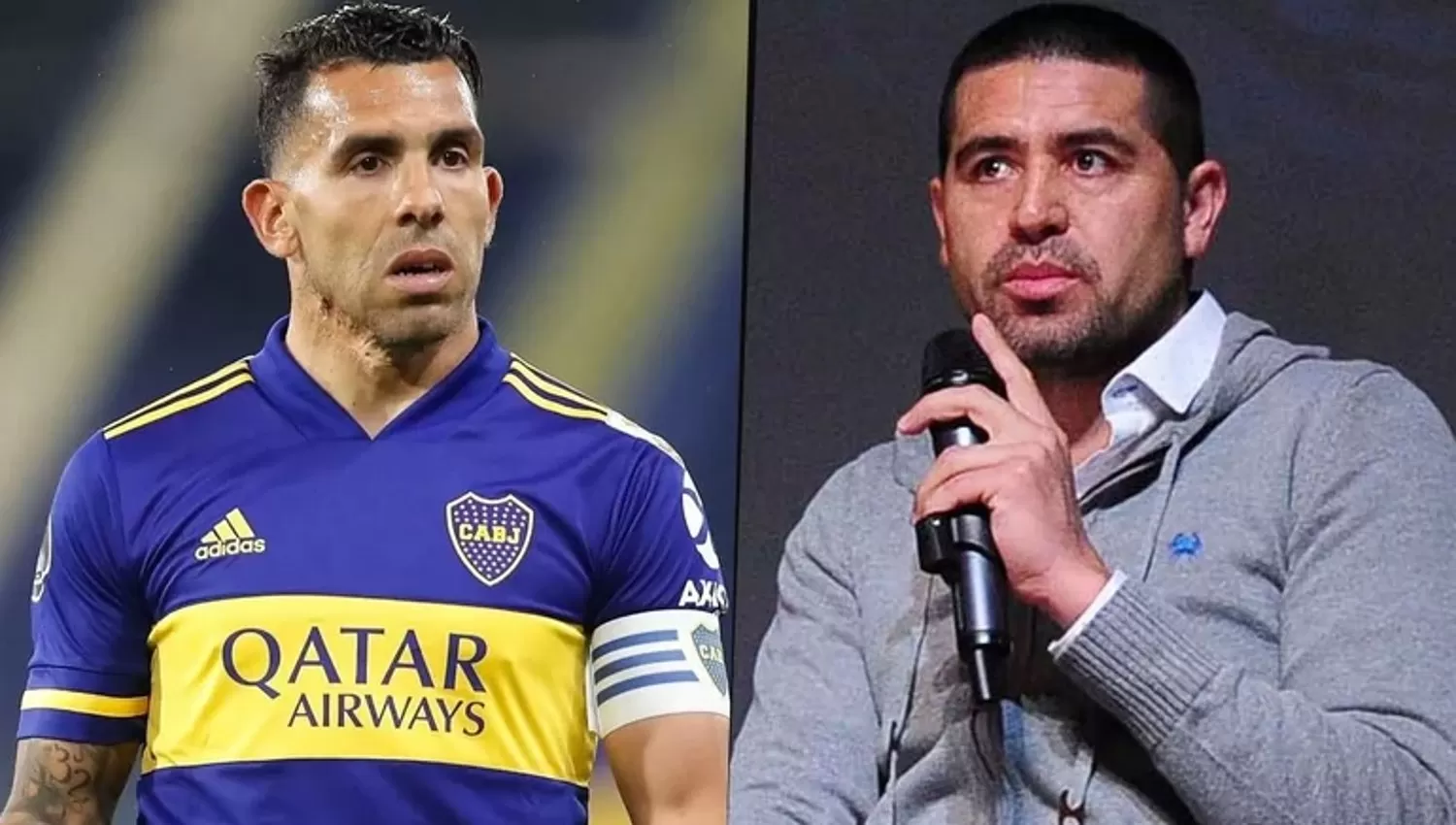 Tevez apuntó contra Riquelme: No estoy de acuerdo con la manera que tiene de manejar el club