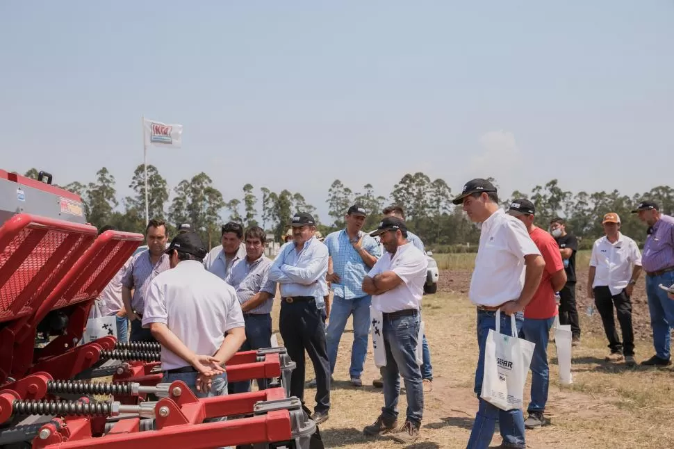 PERFIL. “Desde 1956, con trabajo, esfuerzo y compromiso, el INTA construyó una identidad que se traduce en beneficios a los productores”, dijo Sopena. INTA