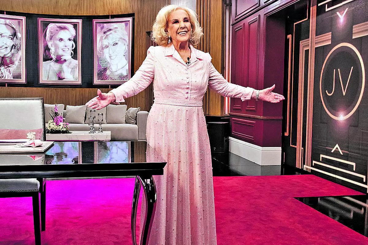 Mirtha Legrand, actriz y conductora.