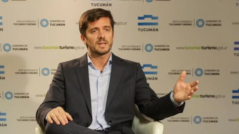 SEBASTIÁN GIOBELLINA. El presidente del Ente de Turismo.