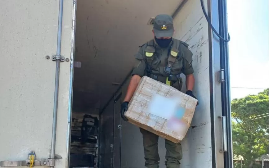 Foto tomada de Gendarmería Nacional.