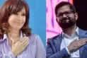 Cristina Kirchner felicitó al vencedor de la contienda electoral en Chile con un particular mensaje