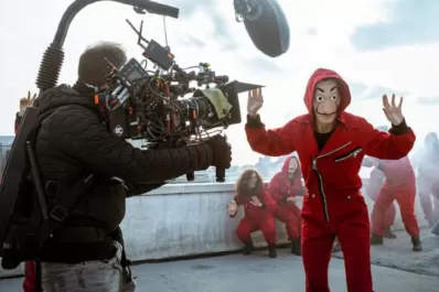 Netflix trae el detrás de escena de “La casa de papel”