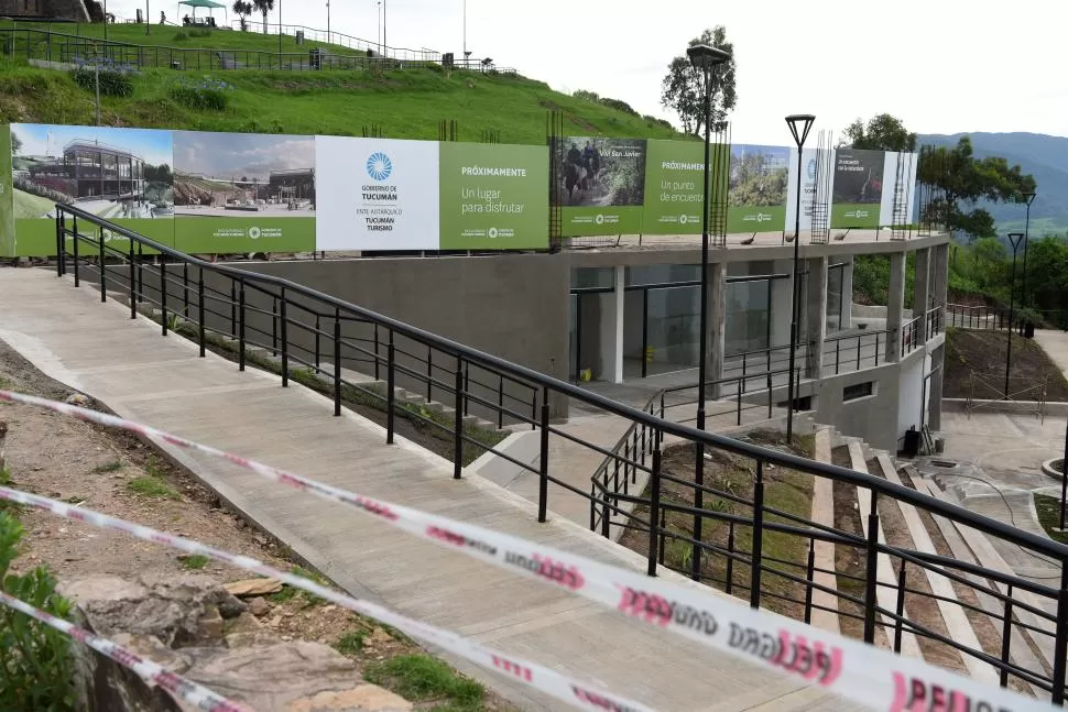 UNA NUEVA PROPUESTA. El mirador ubicado abajo del Cristo Bendicente ofrecerá una vista excepcional de la ciudad y tendrá otros atractivos. 