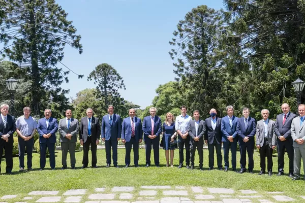 Alberto Fernández se reúne con gobernadores