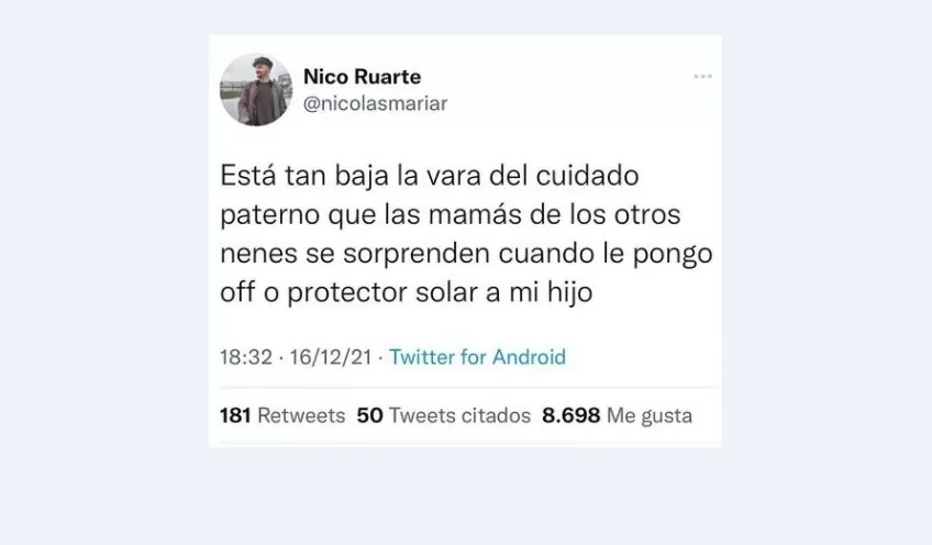 EL TUIT QUE INSPIRÓ ESTA COLUMNA. La deconstrucción es con toda la sociedad involucrada. 