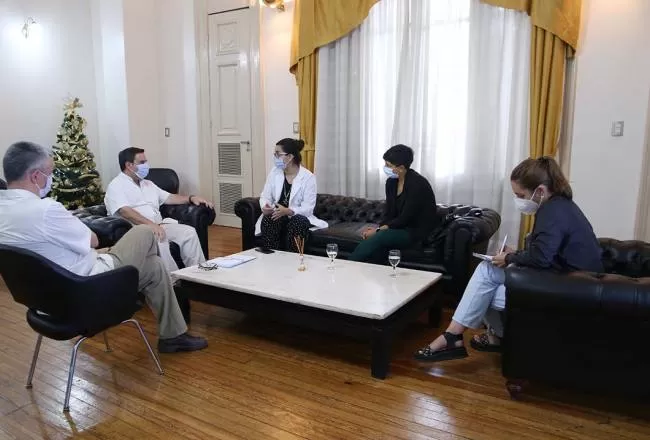 PIE DIABÉTICO: Reunión de especialistas con el Ministro de Salud. 