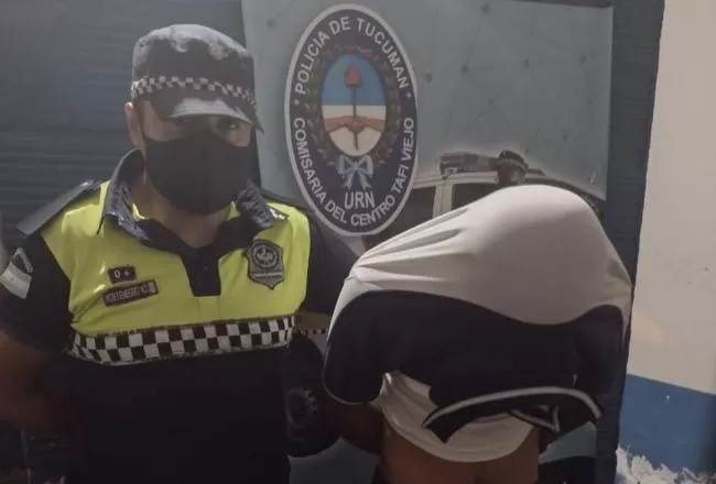 TAFÍ VIEJO. Violento joven terminó detenido. 