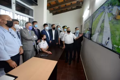 San Javier: Habilitan un centro de monitoreo con 13 cámaras y un destacamento policial