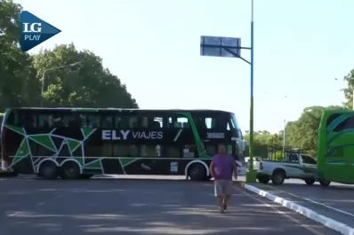 El acceso a la Terminal, bloqueado por un reclamo de empresas de colectivos de larga distancia