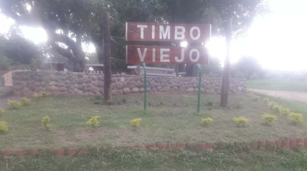 EN EL TIMBÓ VIEJO. La plazoleta será inaugurada en Navidad. Foto: gentileza Alfredo Pérez